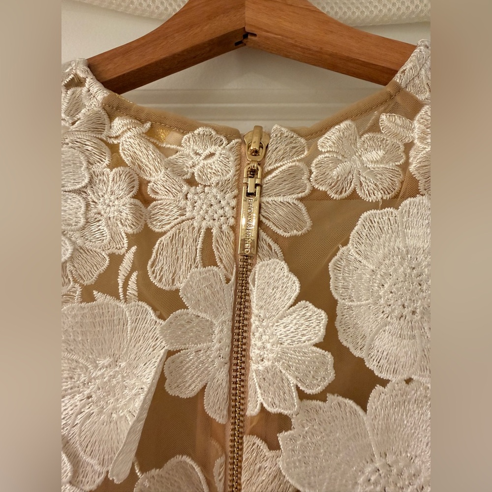 NWOT BRONX AND BANCO Jasmine Cap-Sleeve Floral Lace Minidress - Picture 11 of 15